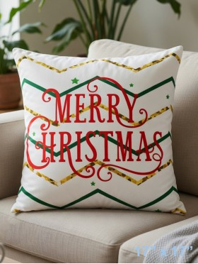 Holiday  Print Cushion & Filler